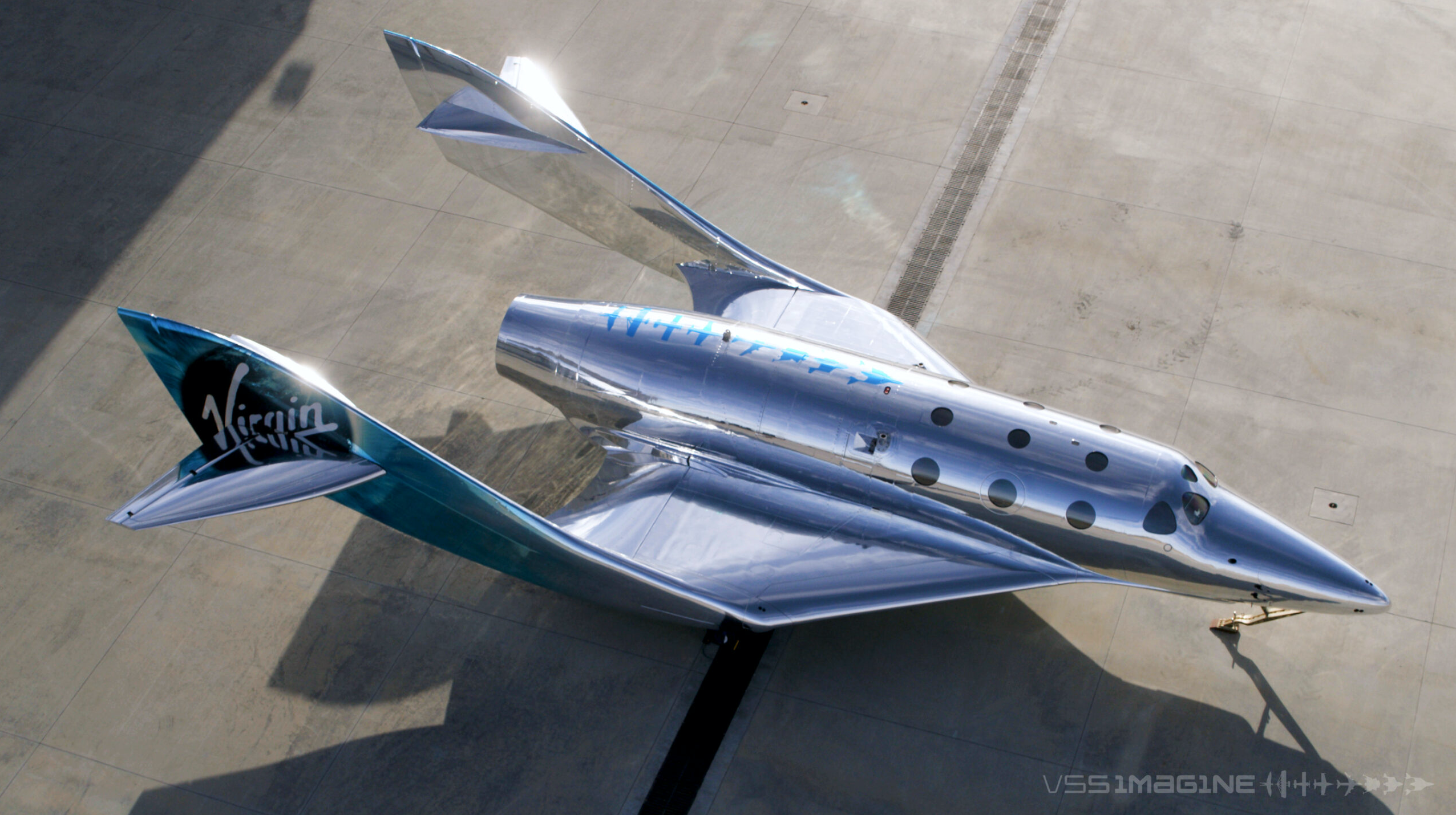 Virign Galactic spacecraft