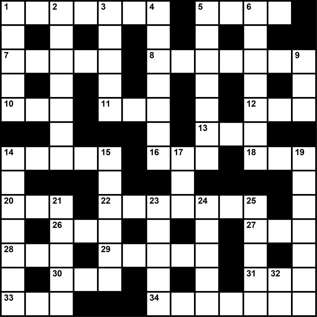 June 2021 Crossword