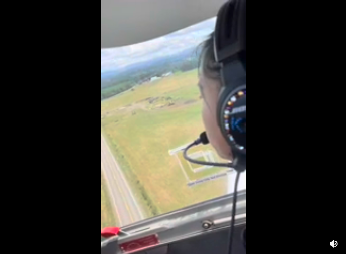 Forced Landing Caught on Tape
