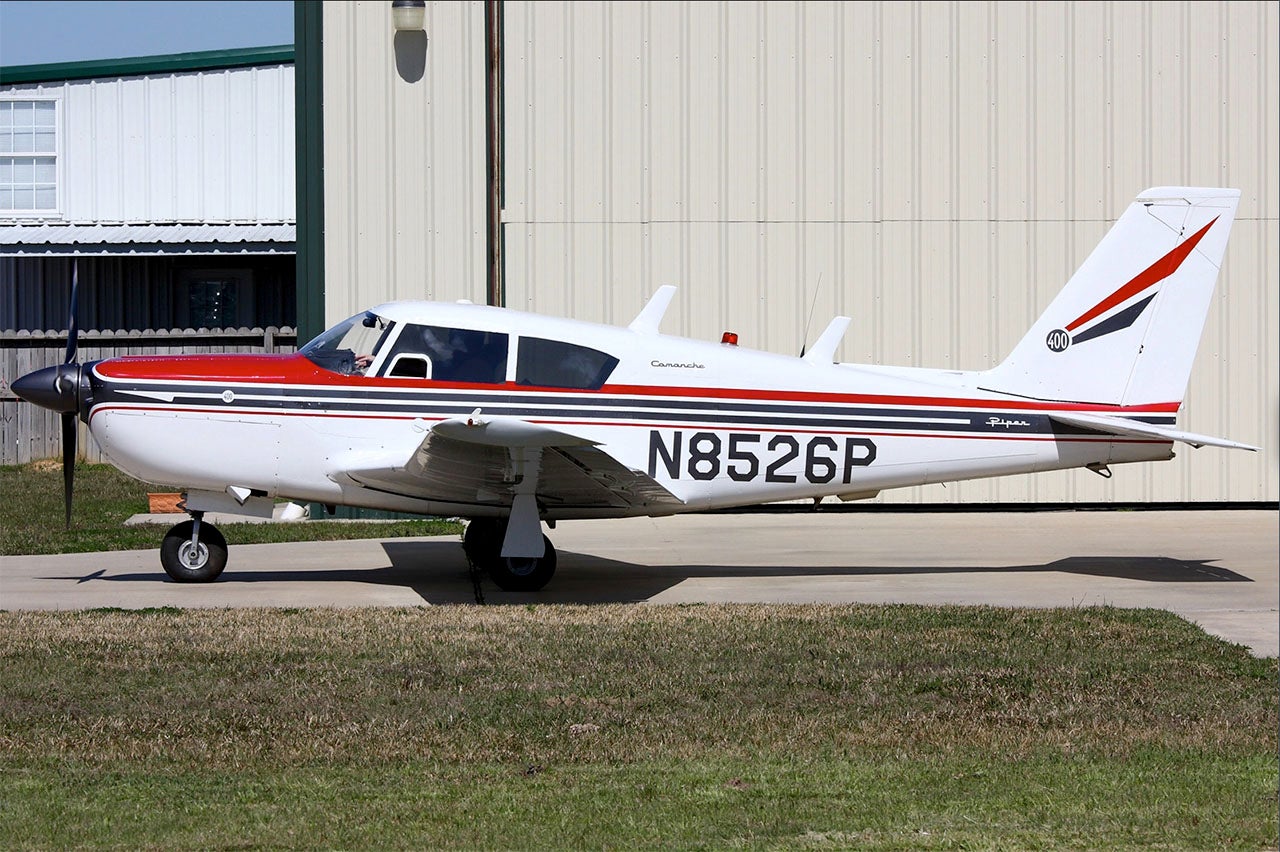 Piper Commanche 400. Photo By Andrew Compolo