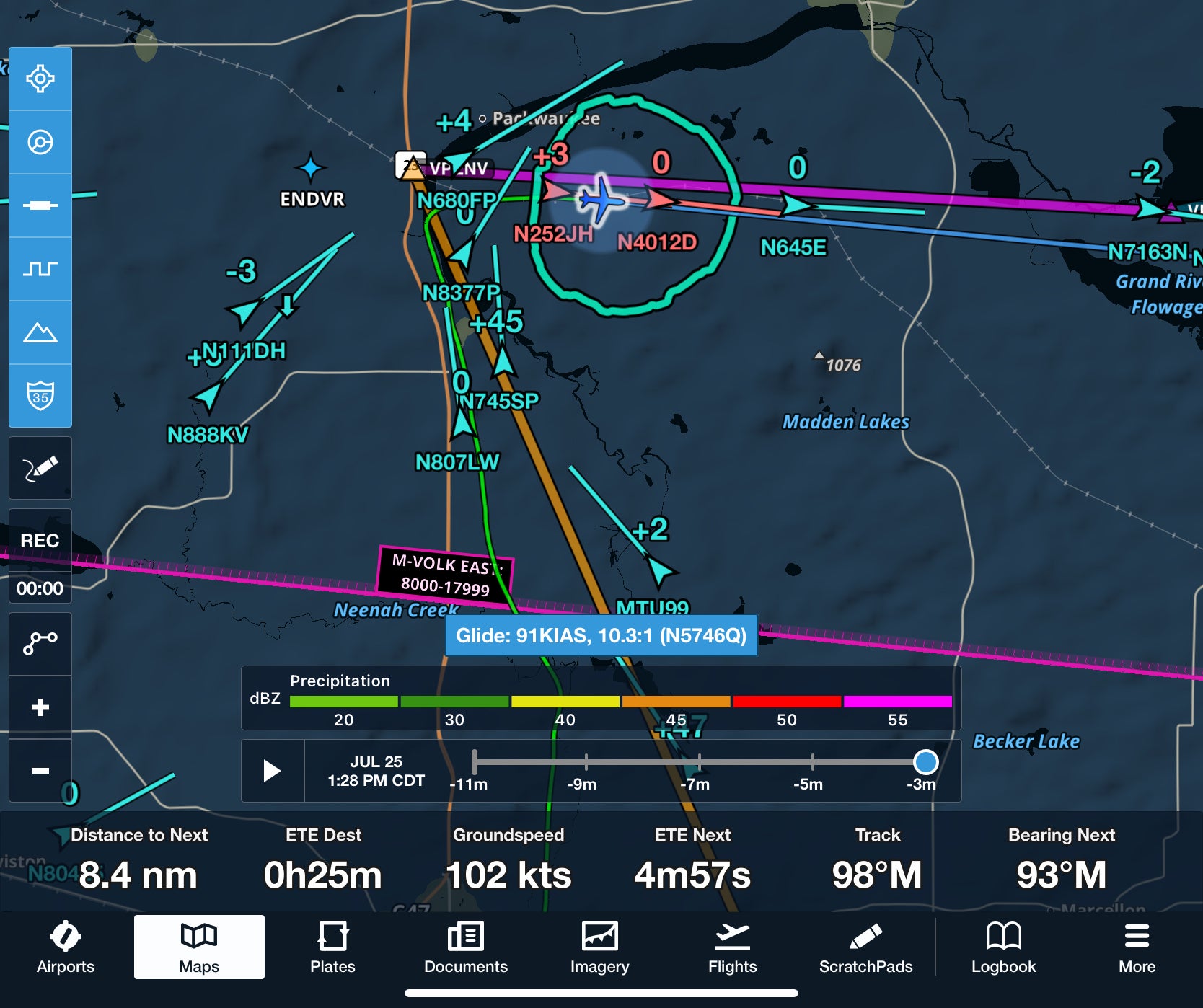 OSH Arrival Map