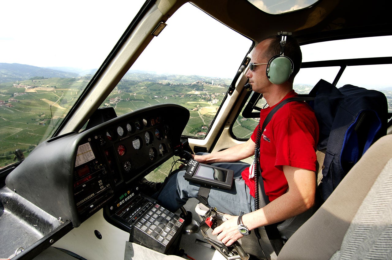 Why do pilots sit in the left seat?
