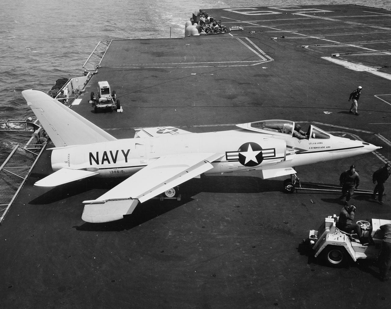 Did A Grumman F11F Tiger Shoot Itself Down?