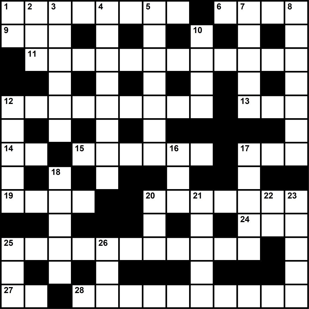 December 2021 Crossword