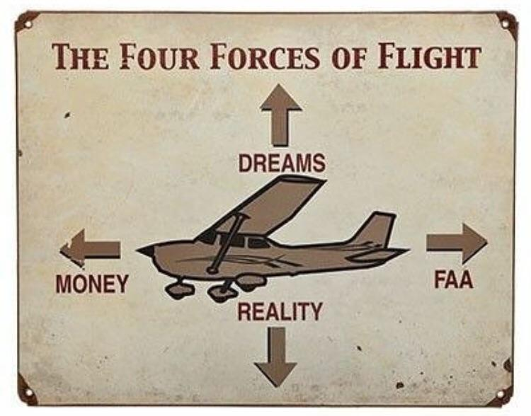 The Four Forces Of Flight