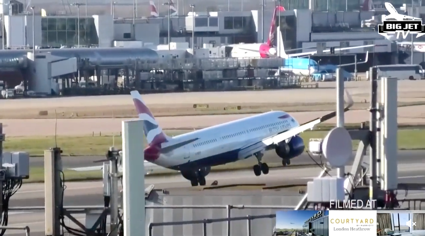british airway landing