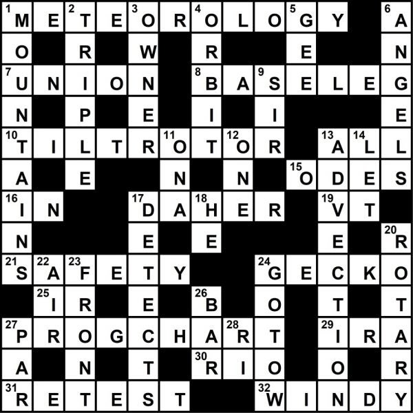 March 2022 Crossword Key - Plane & Pilot Magazine