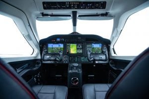 Daher TBM 960 panel