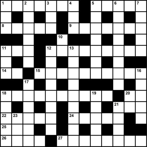 Crossword April 2022