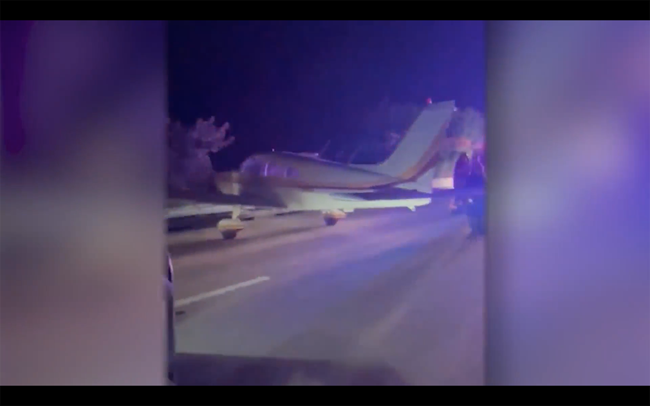 Alleged Drunk Pilot Runs Plane Out of Gas, Crash-Lands on Highway