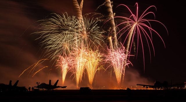 EAA AirVenture Oshkosh Night Airshow 2022 