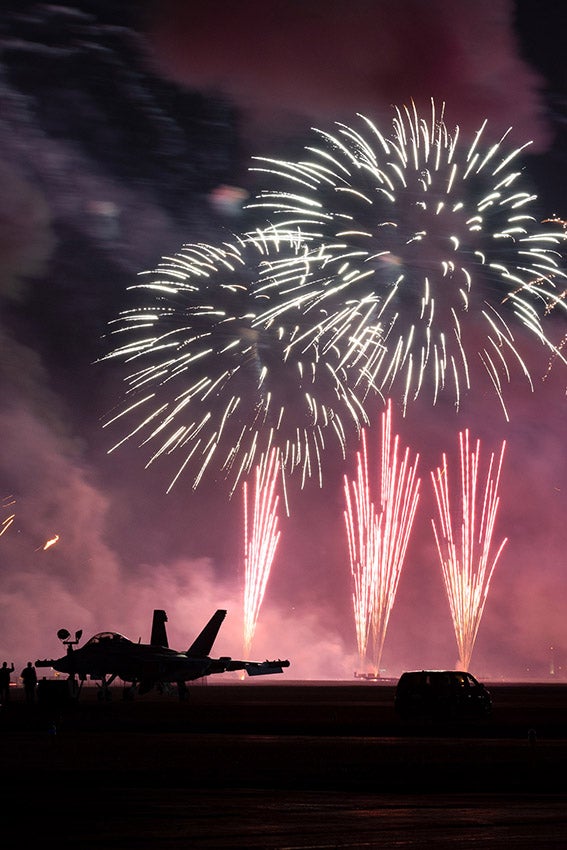 EAA AirVenture Oshkosh Night Airshow 2022