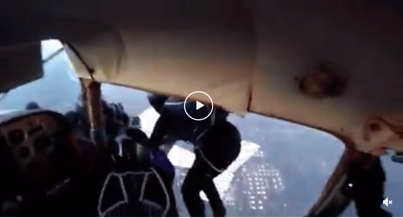 Video: Skydiving Planes Collide Midair with Jumpers on the Step