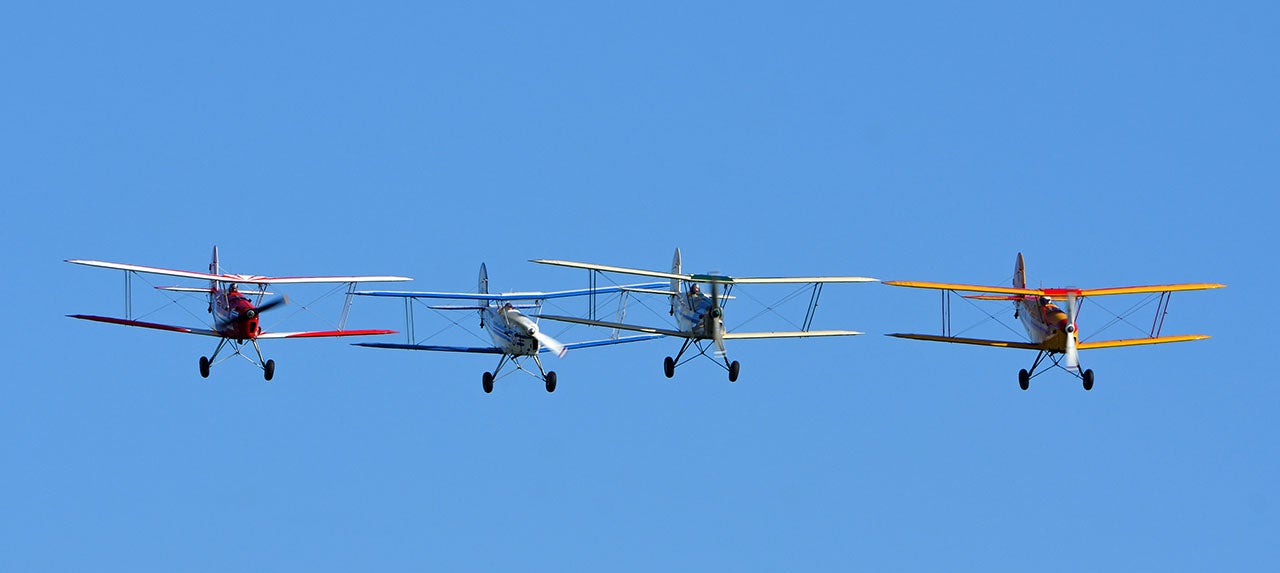 How to Fly in Formation Safely