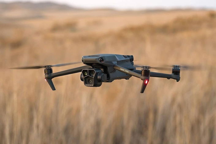 Drone in flight