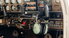 Headset on a yoke