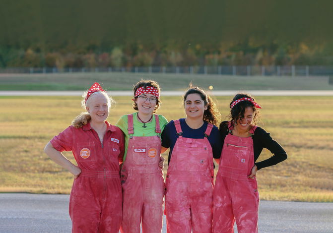 youth aviation - young aviators at the triple tree fly-in