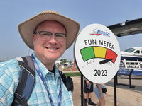 Jeremy King at AirVenture Oshkosh in 2023
